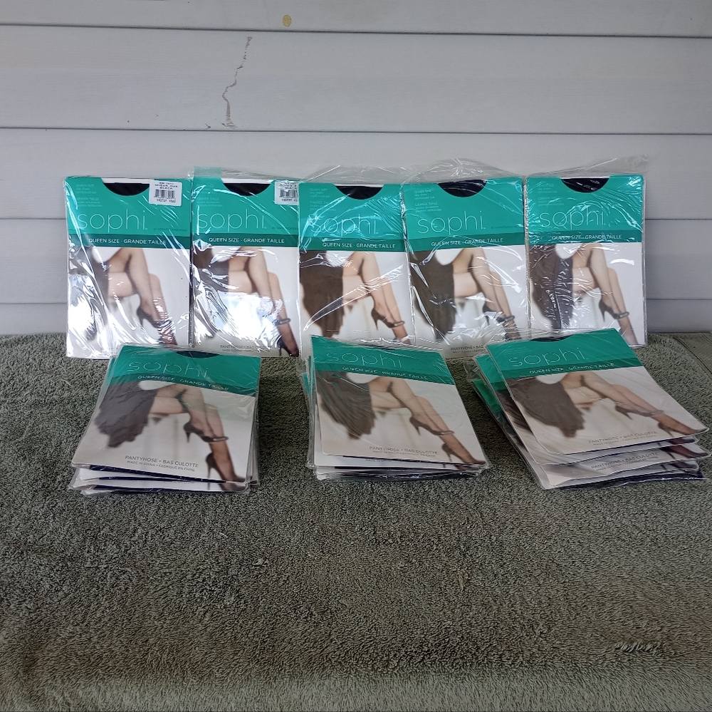 Sophi queen size pantyhose set of 15